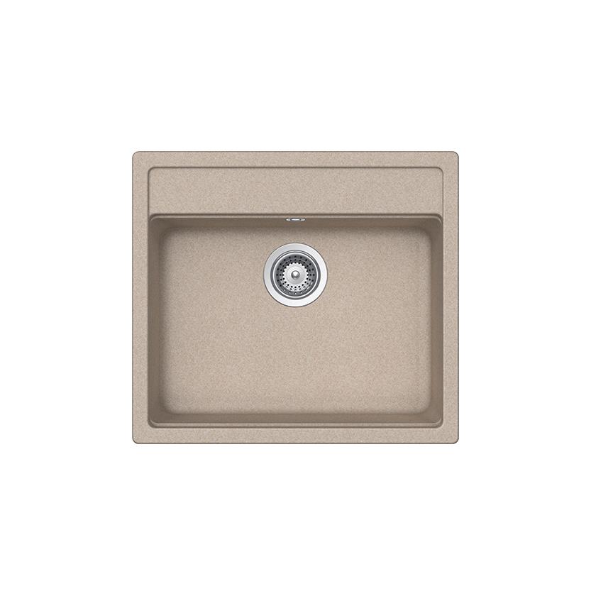 Lavello Cucina SCHOCK Nemo N100 - Cristalite, Antracite, 1 Vasca, 570x510mm, Antibatterico - Foto 7