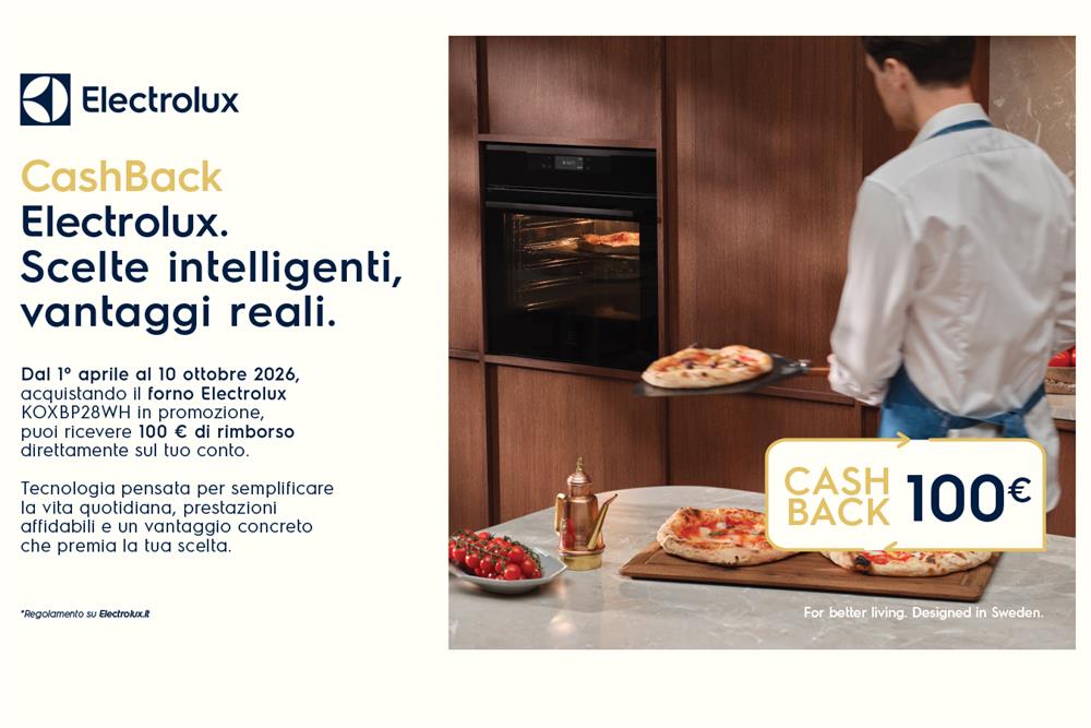 Electrolux PizzaExpert con CashBack
