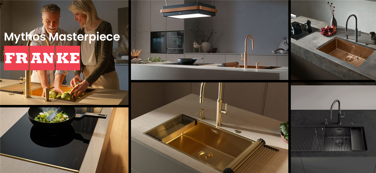 Un’esclusiva selezione nelle raffinate finiture Gold, Copper e Antracite