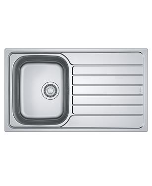 SKL 611-86 LAVELLO 45cm 1 VASCA + ALA DESTRA DEKOR