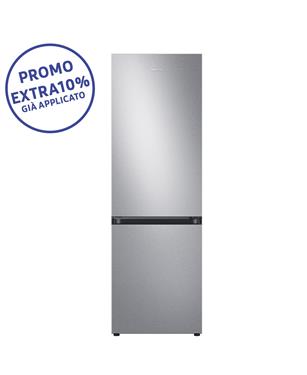 FRIGORIFERO COMBINATO TOTAL NO FROST 344L CLASSE D SILVER INOX
