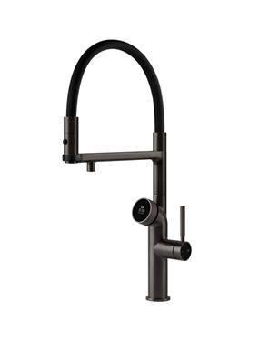 MISCELATORE MULTIFUNZIONALE VITA BLACK METAL BRUSHED PVD