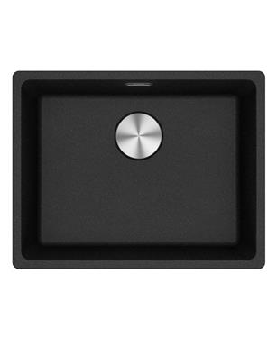 MRG 110-52 LAVELLO 60cm 1 VASCA FRAGRANITE NERO