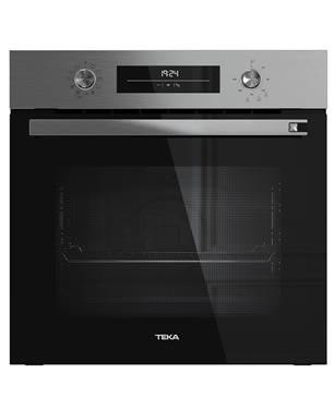 FORNO MULTIFUNZIONE 70L CLASSE A INOX VETRO NERO