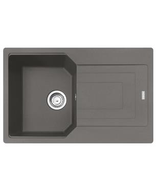 UBG 611-78 LAVELLO 45cm 1 VASCA FRAGRANITE STONE GREY