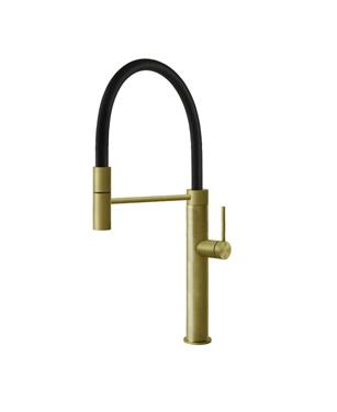 MISCELATORE 316 KITCHEN CESELLO 60014 DOCCIA BRASS BRUSHED PVD  