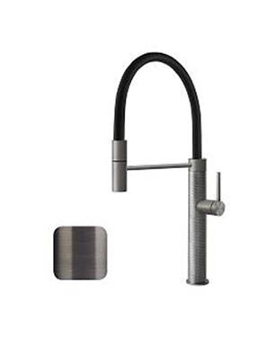 MISCELATORE 316 KITCHEN CESELLO 60014 DOCCIA MATTE BLACK  