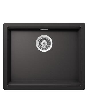 LAVELLO LATHI N100L 60cm SOPRATOP NERO ASSOLUTO