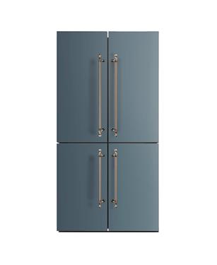 FRIGORIFERO QUATTRO PORTE TOTAL NO FROST 539L 183cm CLASSE E BLE GREY - RAME