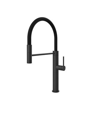 MISCELATORE 316 KITCHEN CESELLO 60014 DOCCIA MATTE BLACK  