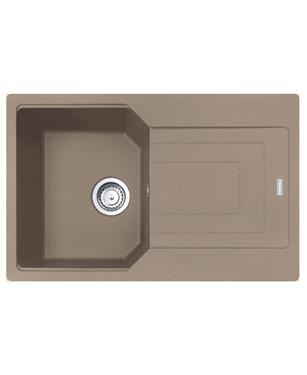 UBG 611-78 LAVELLO 45cm 1 VASCA FRAGRANITE OYSTER