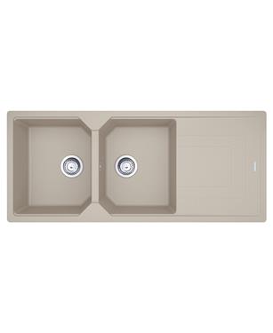 UBG 621-116 LAVELLO 80cm 2 VASCHE FRAGRANITE SAHARA