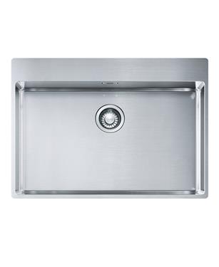 BXX 210-68 TL LAVELLO 1 VASCA 80cm INOX SATINATO