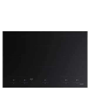 FMY 805 I FK L AN PIANO COTTURA INDUZIONE MYTHOS MASTERPIECE 77cm 5 ZONE H2H NERO PROFILI PVD ANTRAC