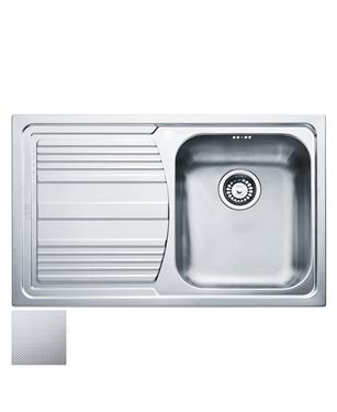 LLL 611 LAVELLO 45cm 1 VASCA + GOCCIOLATOIO SINISTRA DEKOR