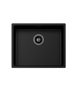 LAVELLO KE 50x40 1 VASCA ST FUME' BLACK PVD