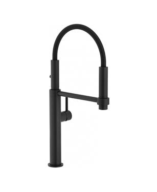 MISCELATORE PESCARA 360 SEMI PRO DOCCIA BLACK MATT  