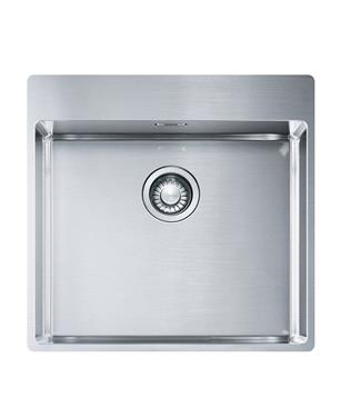 BXX 210-50 TL LAVELLO 1 VASCA 55cm INOX SATINATO