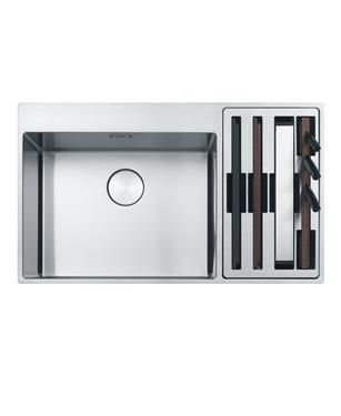 LAVELLO BWX 220-54 860x510 2 VASCHE INOX - VANO ACCESSORIO A DX 