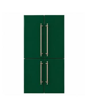 FRIGORIFERO QUATTRO PORTE TOTAL NO FROST 539L 183cm CLASSE E VERDE SMERALDO - CROMO