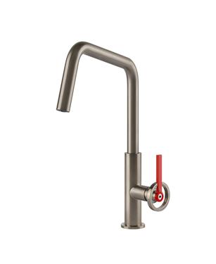 MISCELATORE OFFICINE V GESSI FINOX BRUSHED NICKEL 149