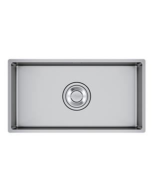 BDX 210-80/110 LAVELLO 90cm 1 VASCA INOX SATINATO
