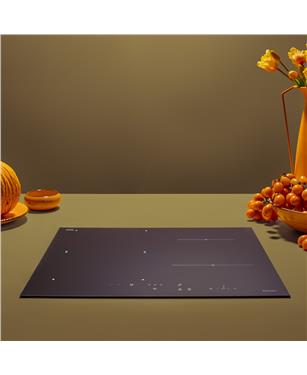 PIANO COTTURA INDUZIONE 58cm 4 ZONE NERO MATT 