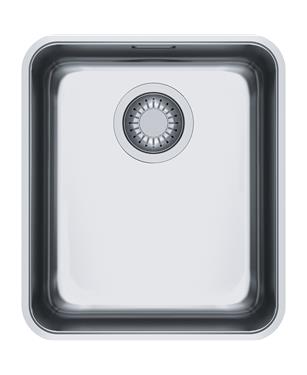 ANX 110-34 LAVELLO 45cm 1 VASCA INOX SATINATO