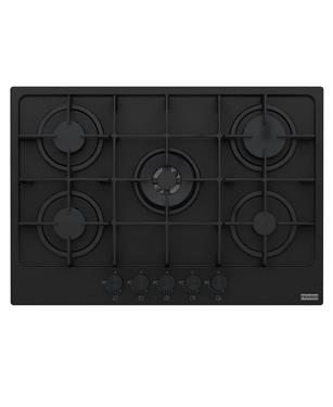 FHMA 755 4G DC MB C PIANO COTTURA  A GAS 73cm 5 FUOCHI BLACK MATT