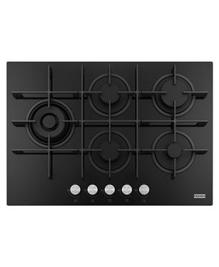 FHMA 755 4G DCL BK C PIANO COTTURA A GAS 73cm 5 FUOCHI NERO