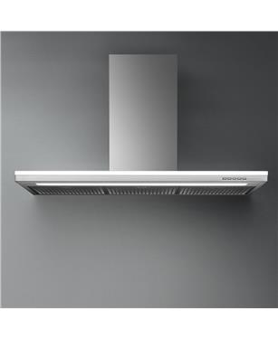 CAPPA LUMEN 120cm ISOLA 800 m³/h LUCE LED INOX