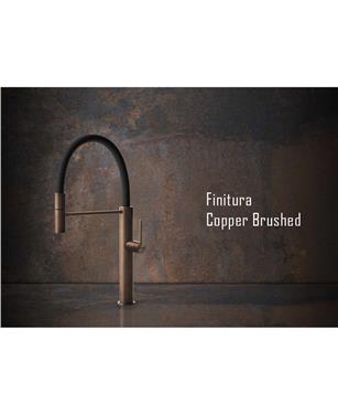 MISCELATORE 316 KITCHEN CESELLO 60014 DOCCIA COPPER BRUSHED PVD  