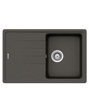 LAVELLO ELEMENT D100S 1 VASCA CON GOCCIOLATOIO - 45cm ASPHALT