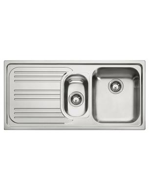 RRX 651 LAVELLO RADAR 1 VASCA+1/2+ALA SINISTRA INOX