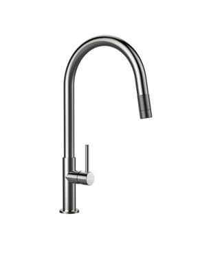 MISCELATORE TALIA CON DOCCIA ACCIAIO INOX