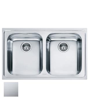 LLL 620 LAVELLO 80cm 2 VASCHE DEKOR