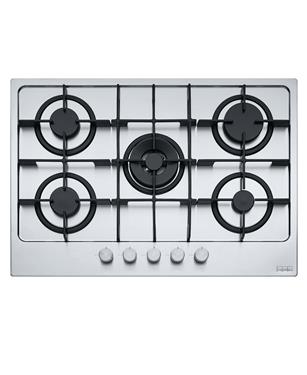 FHMA 755 4G DC XS C PIANO COTTURA A GAS 73cm 5 FUOCHI INOX SATINATO