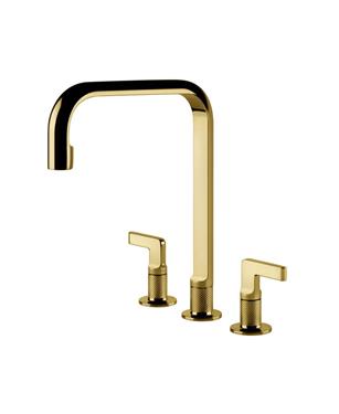 MISCELATORE INCISO 58701 TRE FORI GOLD PVD 246