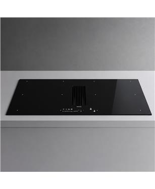ICON WORKTOP 80cm 600 m3/h CLASSE A NERO LUCIDO