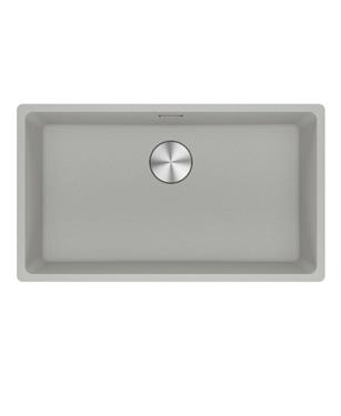 MRG 610-72 LAVELLO 80cm 1 VASCA  FRAGRANITE ALLUMINIO