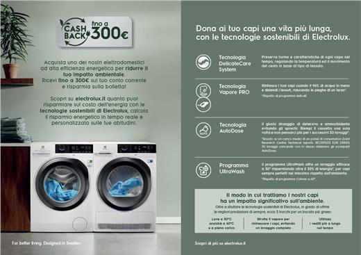 Scopri le tecnologie sostenibili di Electrolux