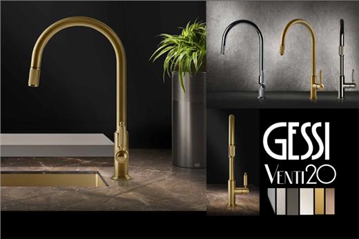 Miscelatori Venti20 di Gessi - Il design dal potere emotivo