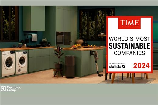 Electrolux Group tra le aziende più sostenibili al mondo secondo TIME