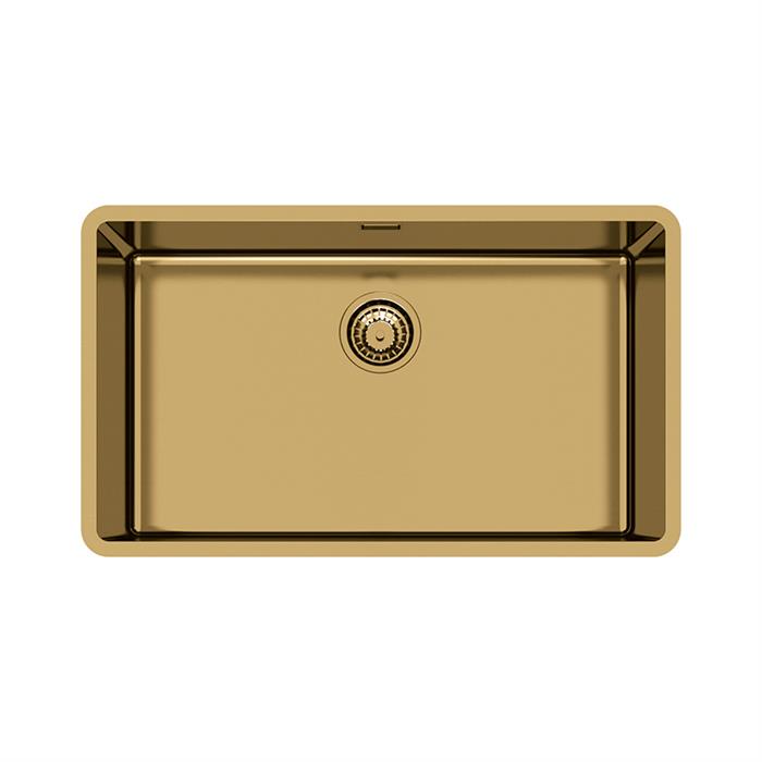 LAVELLO KE R15 75x44 1 VASCA ST GOLD Vintage PVD