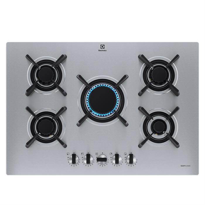 KGU753723Z PIANO COTTURA A GAS 5 FUOCHI 75cm ULTRAFLAT INOX