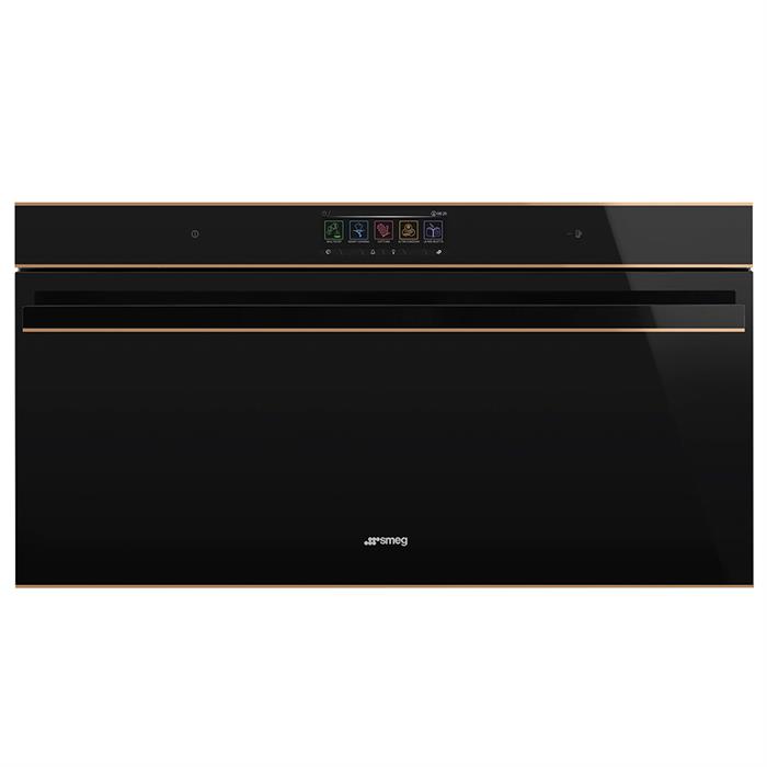 FORNO TERMOVENTILATO PIROLITICO 90cm CLASSE A+ 85L WIFI NERO/RAME