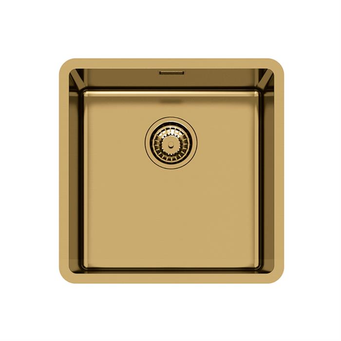 LAVELLO KE 1 VASCA BASE 45cm R15 440X440 ST vintage GOLD     