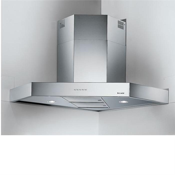 CAPPA ANGOLARE PITAGORA 90cm 750m³/h INOX