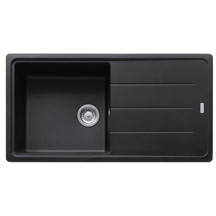 BFG 611-97 LAVELLO 60cm 1 VASCA + GOCCIOLATOIO REVERSIBILE FRAGRANITE NERO