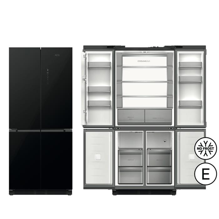 ORM9M491EG SLOT IN 4 PORTE TOTAL NO FROST CLASSE E 190cm NERO